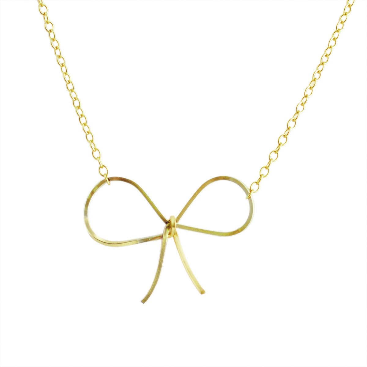 バイボー By Boe 128-GF リボン ネックレス/ペンダント