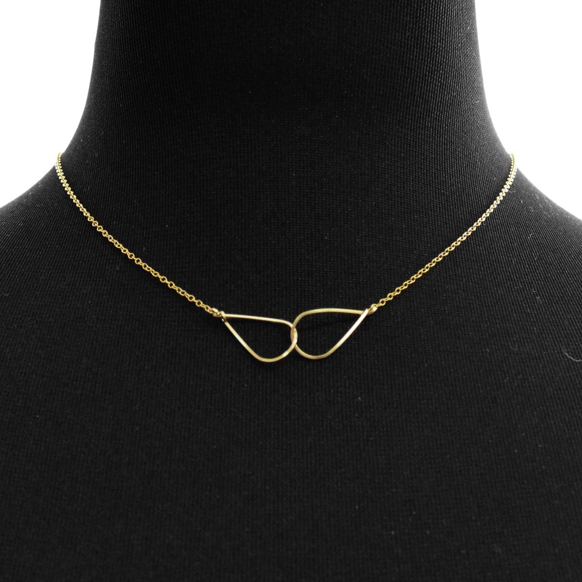 バイボー By Boe 139ＳＭ-GF ダブルリンク ティアドロップ スモール ネックレス/ペンダント