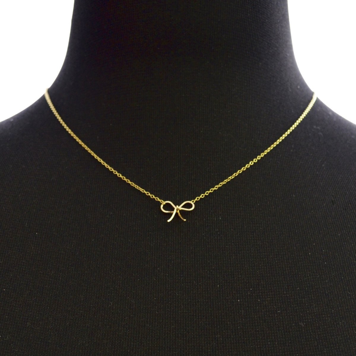 バイボー By Boe 218-GF ミニ リボン ネックレス/ペンダント