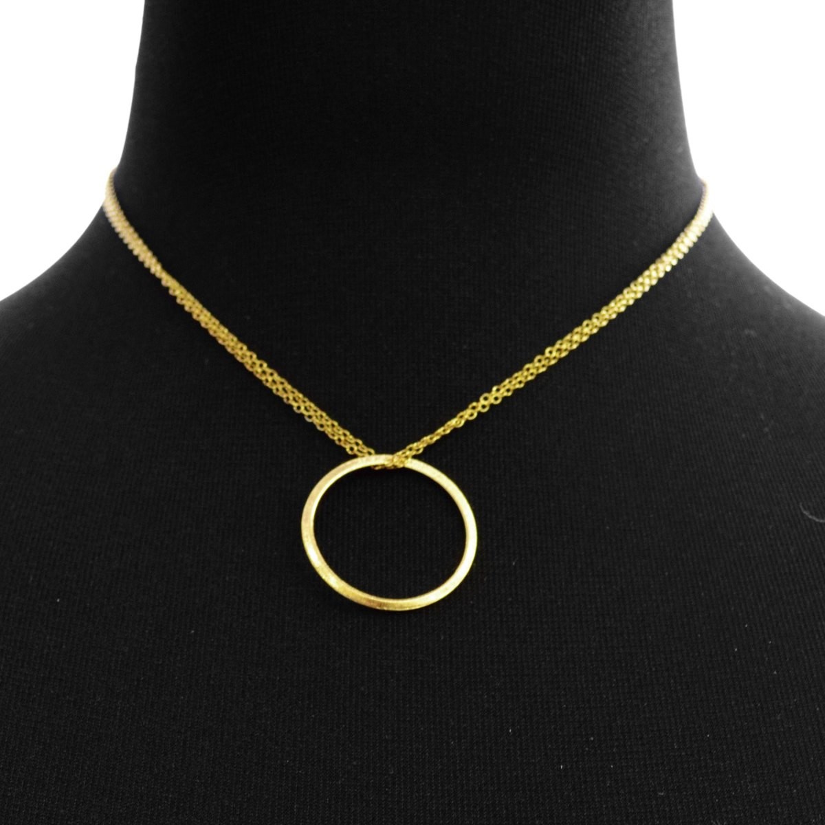 バイボー By Boe 6LG-GF インフィニティ ダブルチェーン ネックレス/ペンダント