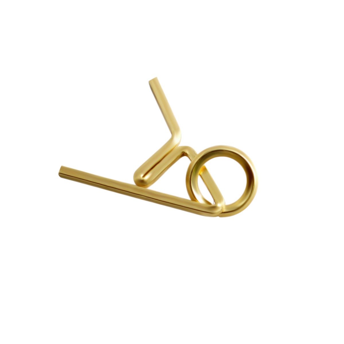 バイボー By Boe Alfabet A-GF-SM アルファベット イニシャル 「Ａ」 ネックレス/ペンダント チャーム スモール