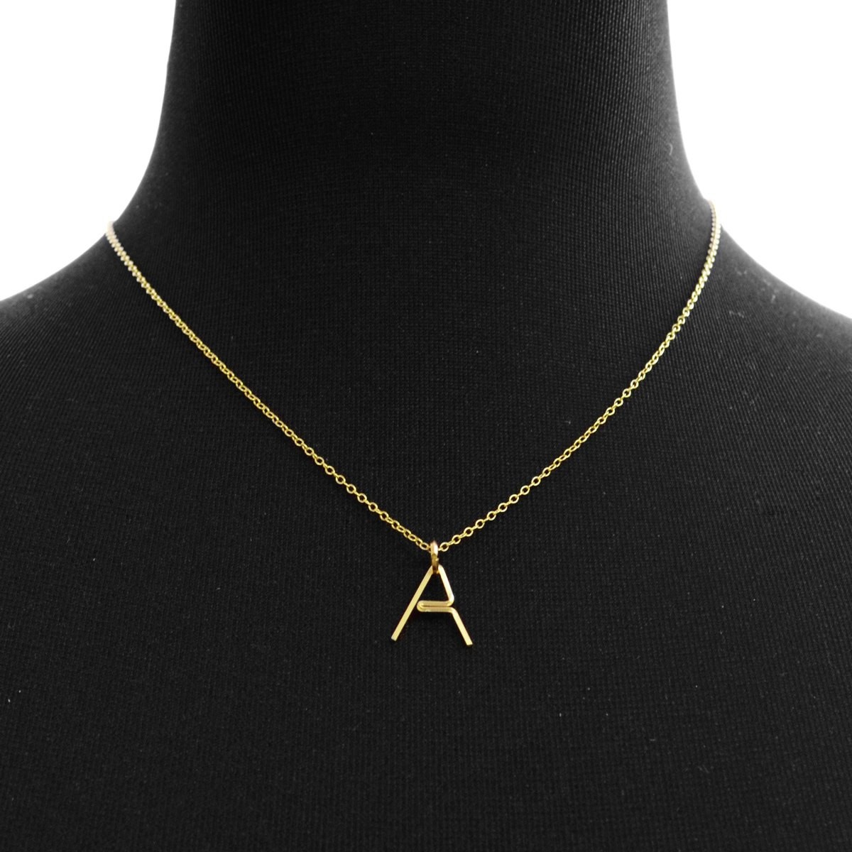 バイボー By Boe Alfabet A-GF-SM アルファベット イニシャル 「Ａ」 ネックレス/ペンダント チャーム スモール