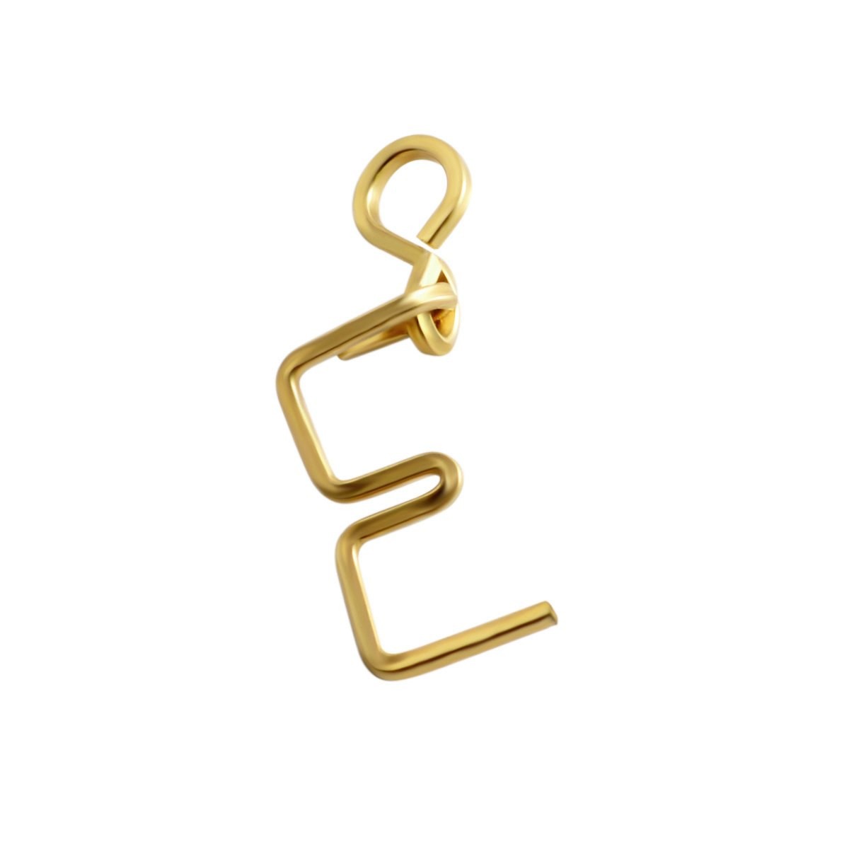 バイボー By Boe Alfabet E-GF-SM アルファベット イニシャル 「E」 ネックレス/ペンダント チャーム スモール