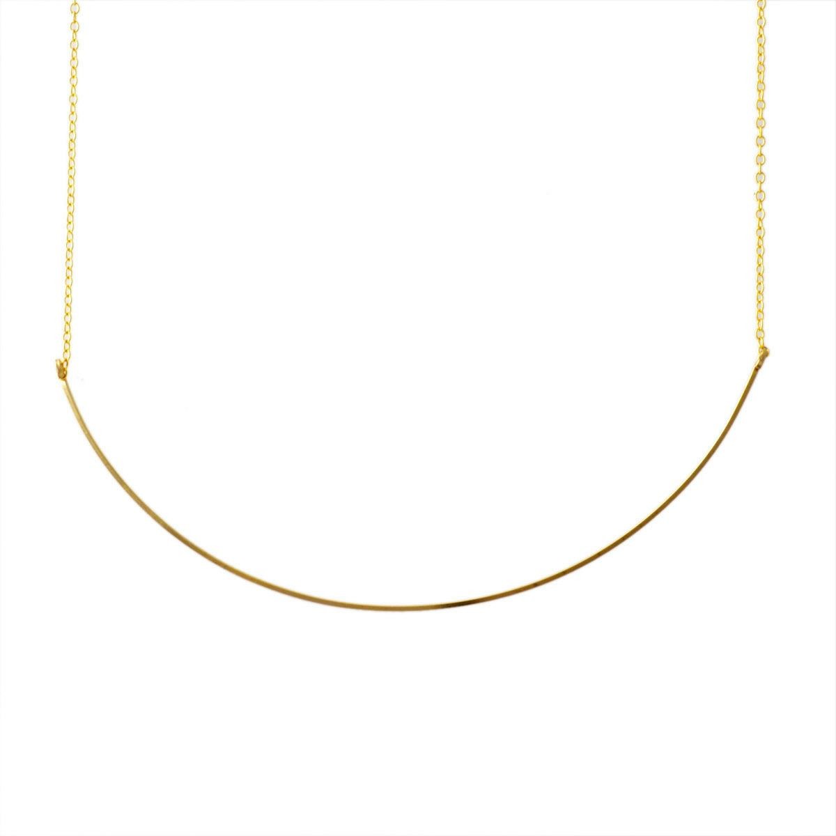 バイボー By Boe 147-GF シングル カーブ ワイヤー ネックレス