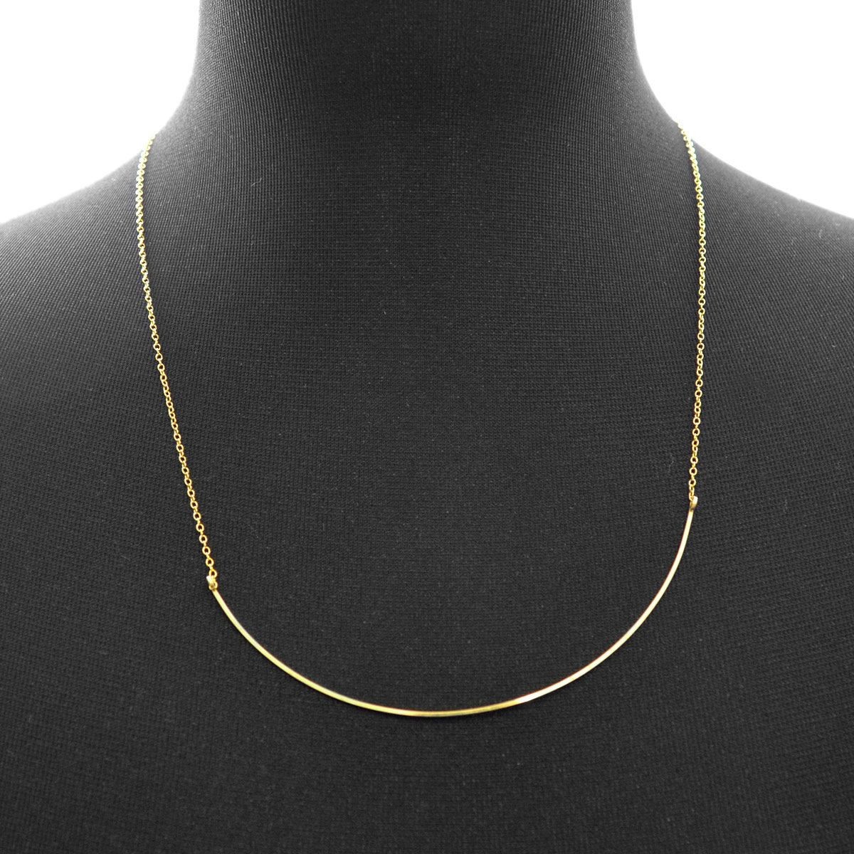 バイボー By Boe 147-GF シングル カーブ ワイヤー ネックレス