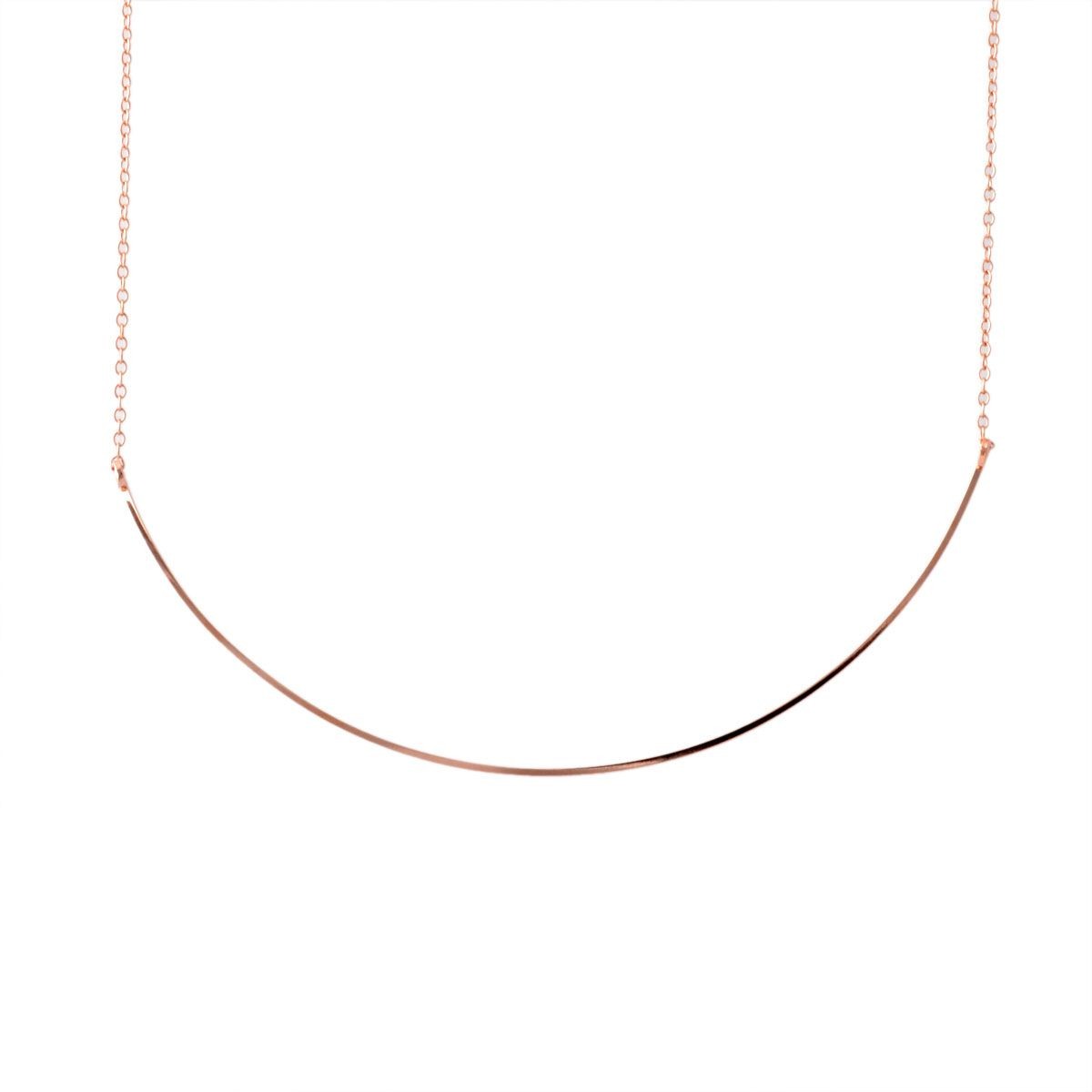 バイボー By Boe 147-RGPS シングル カーブ ワイヤー ネックレス