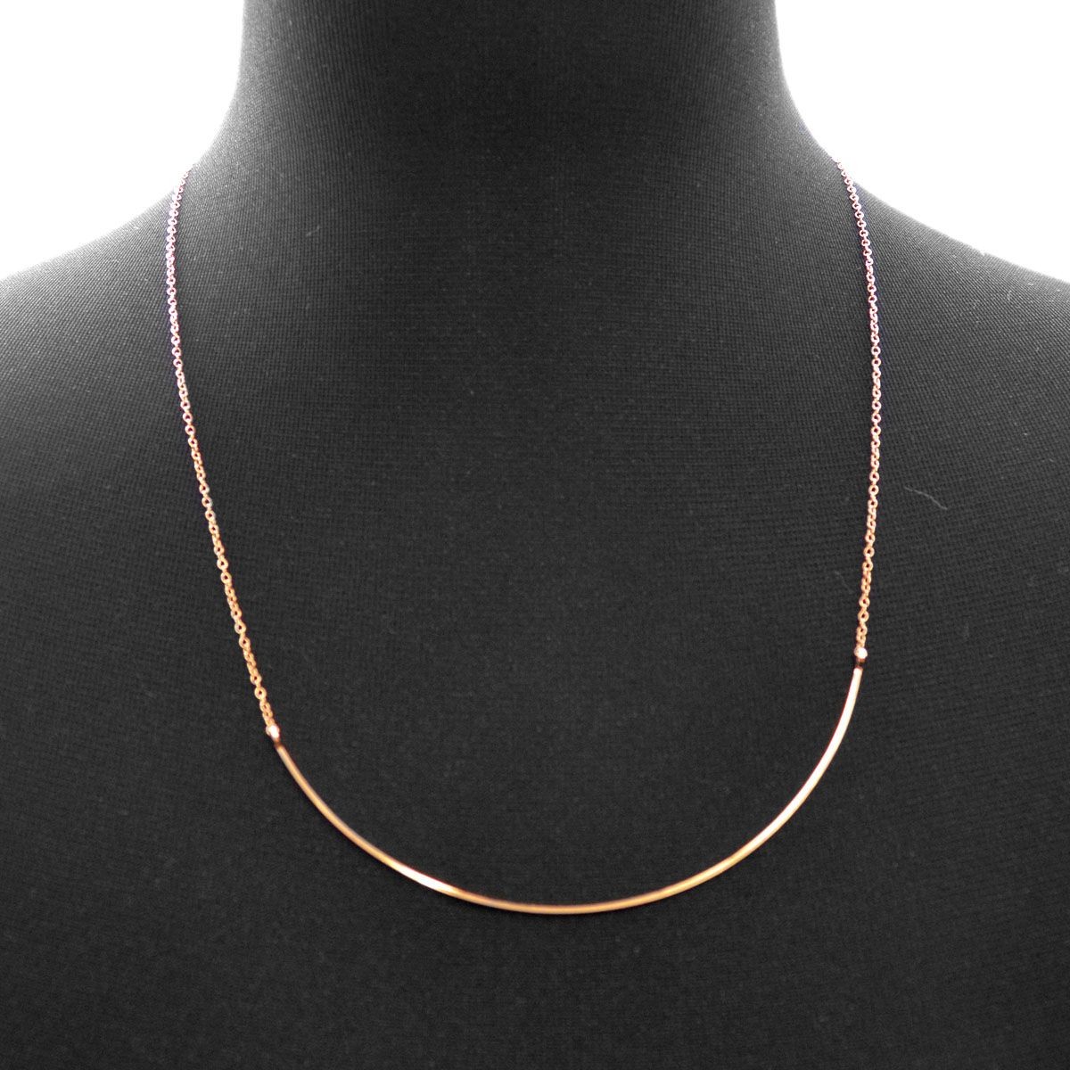 バイボー By Boe 147-RGPS シングル カーブ ワイヤー ネックレス