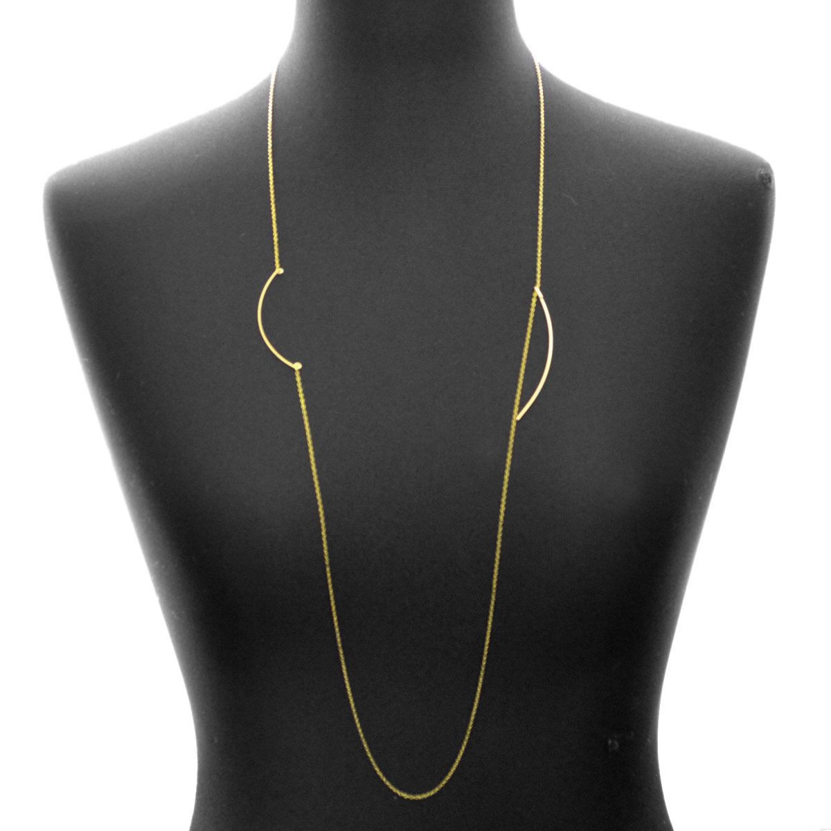 バイボー By Boe 245-GF カーブ バー 2WAY ロング ネックレス