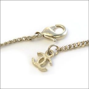 シャネル A87206 DORE/BLANC NACRE  COCO ココマーク CCロゴ パール ペンダント/ネックレス