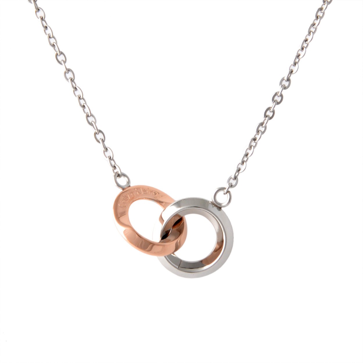 カルバンクライン Calvin Klein KJ4NPN200100 ダブル サークル ネックレス ペンダント BEAUTY