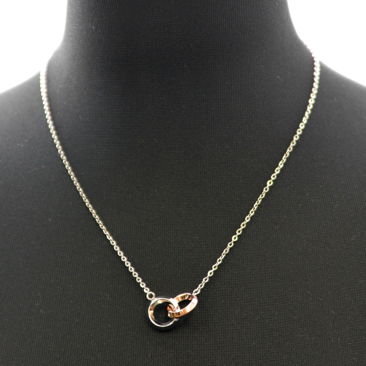 カルバンクライン Calvin Klein KJ4NPN200100 ダブル サークル ネックレス ペンダント BEAUTY