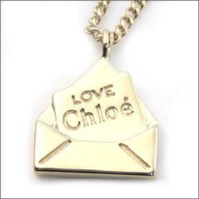 クロエ アクセサリー  レター モチーフ ネックレス ゴールド 2O0657 CE9/091