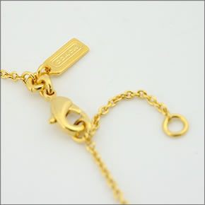 コーチ  パヴェ トリプルハート ネックレス ペンダント ゴールド 95934 GD/GD/N