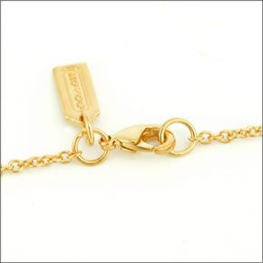 コーチ ≪取り寄せ商品≫ パヴェ シグネーチャー トリプル ハートモチーフ ネックレス  95636 GD/I2/N