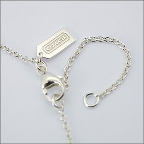 コーチ ≪取り寄せ商品≫ スターリング ハート クリスタル ネックレス 96286 SV/SV/N