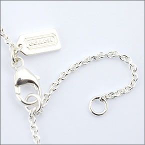 コーチ ≪取り寄せ商品≫ パヴェ ハートドロップ スリーハート  ネックレス 94869/SV/SV/N