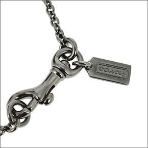 コーチ ≪取り寄せ商品≫ パヴェ ディスクステーション ロング ネックレス ペンダント 96414/BK/MC/N