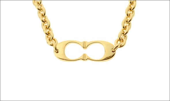 コーチ ≪取り寄せ商品≫ シグネチャー C リンク ネックレス ペンダント 99894/GLD/N