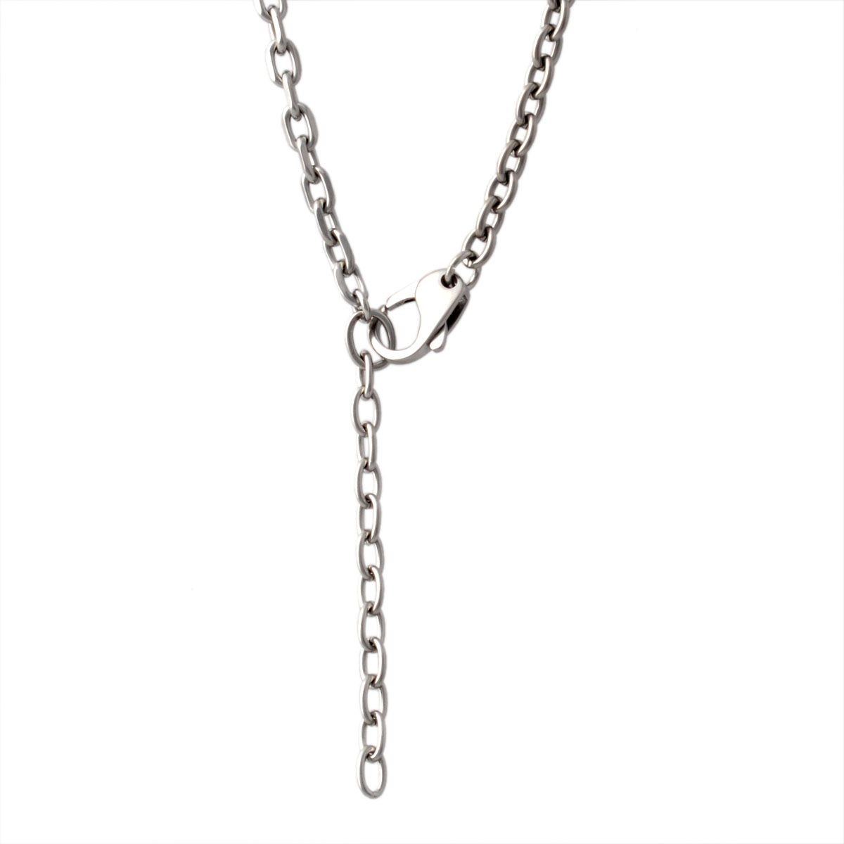 ディーゼル DIESEL DX1019040  ロゴプレートタグ＆ブレイブマン メンズ ネックレス ペンダント