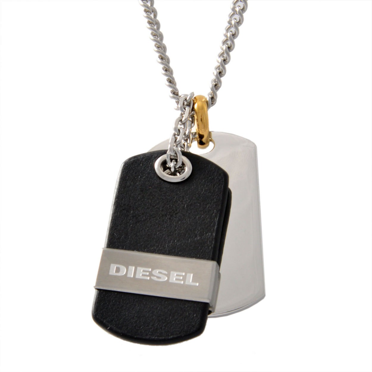 ディーゼル DIESEL DX1084040 ドッグタグ メンズ ネックレス ペンダント  ブレイブマン（モヒカン）