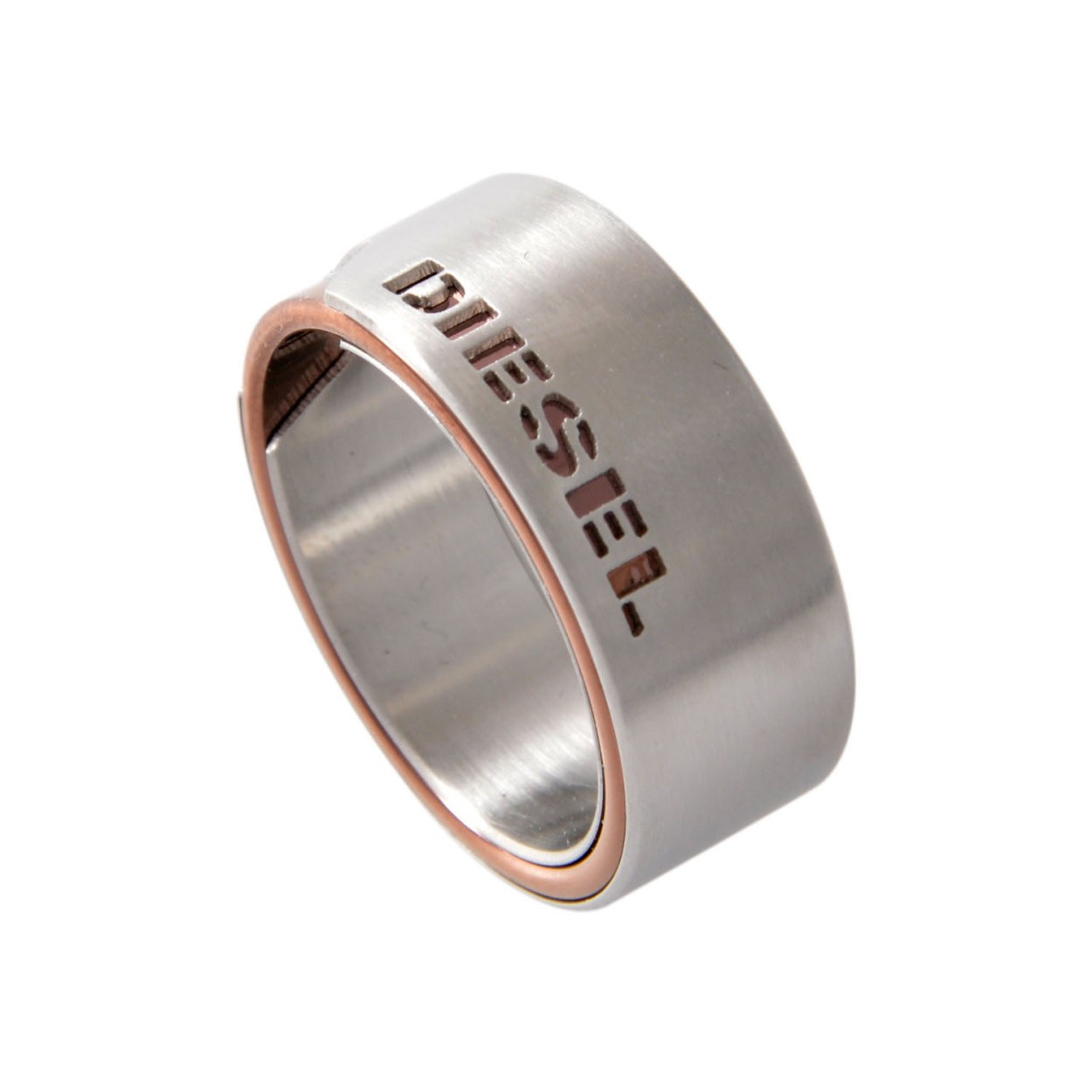 ディーゼル DIESEL DX1080040/11.5 カッティングロゴ メンズ リング 指輪 11.5号 (日本サイズ23号相当）