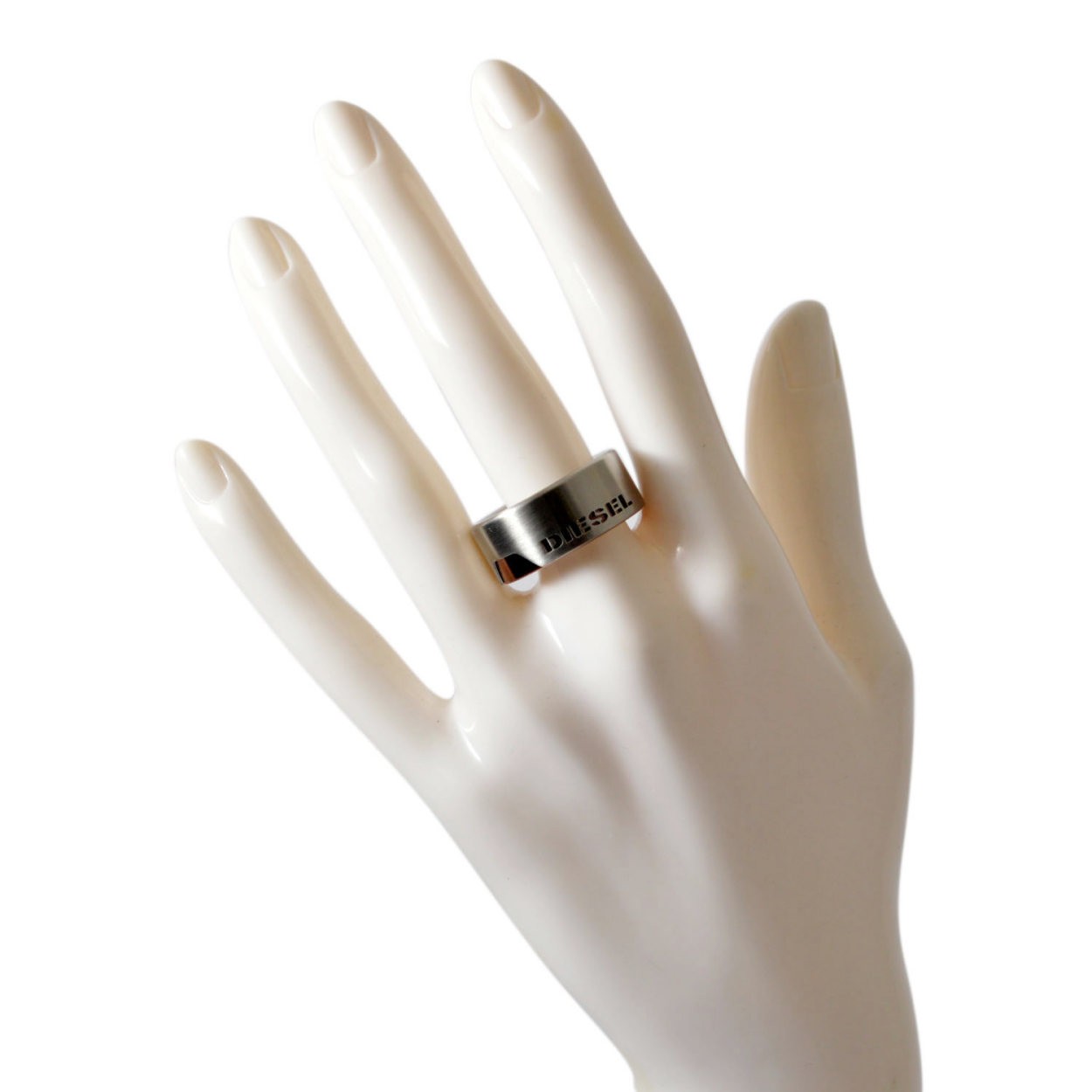 ディーゼル DIESEL DX1080040/11.5 カッティングロゴ メンズ リング 指輪 11.5号 (日本サイズ23号相当）