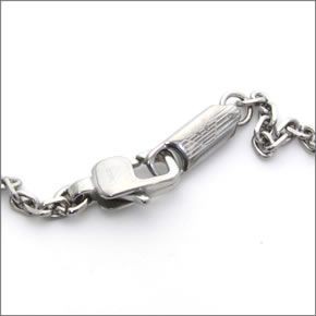 エンポリオアルマーニ　アクセサリー  イーグルプレート ネックレス シルバー EGS1685040