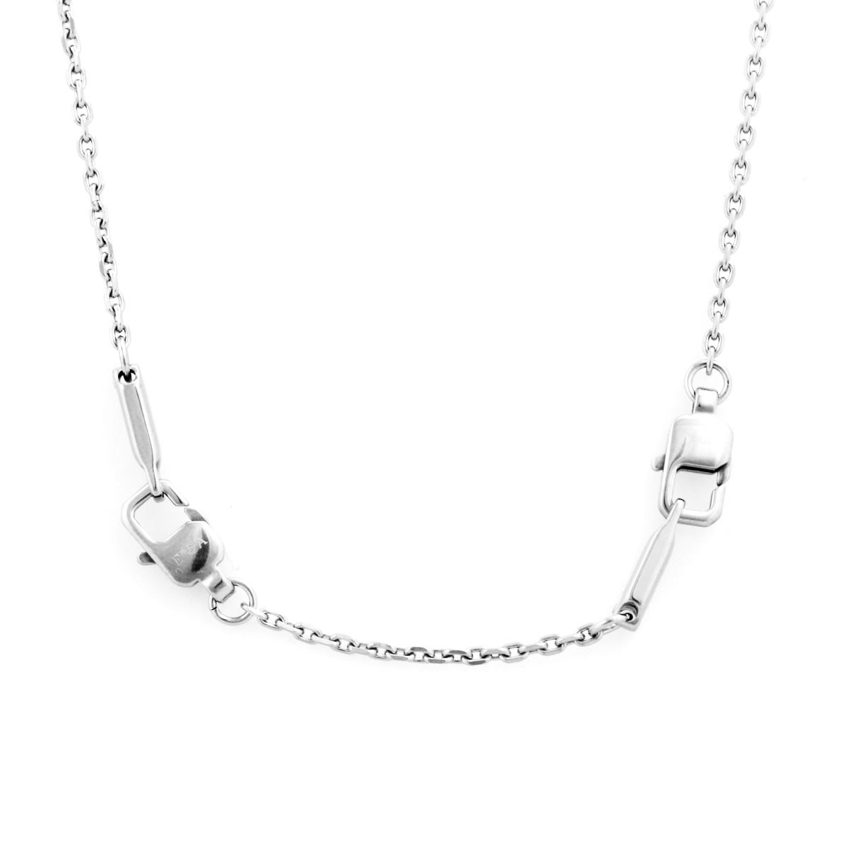 エンポリオアルマーニ EMPORIO ARMANI EGS2010040 イーグルロゴ ドッグタグ ダブルプレート ネックレス ペンダント