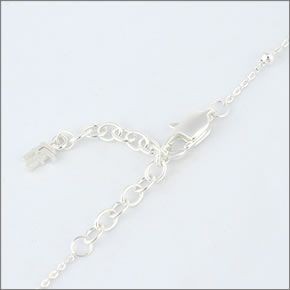 フォリフォリ ≪取り寄せ商品≫ シルバープレーテッド×クリスタル ハート・キーモチーフ ネックレス 3N13F057C