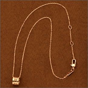 グッチ  ネックレス K18 ゴールド 214169-J8500-5702