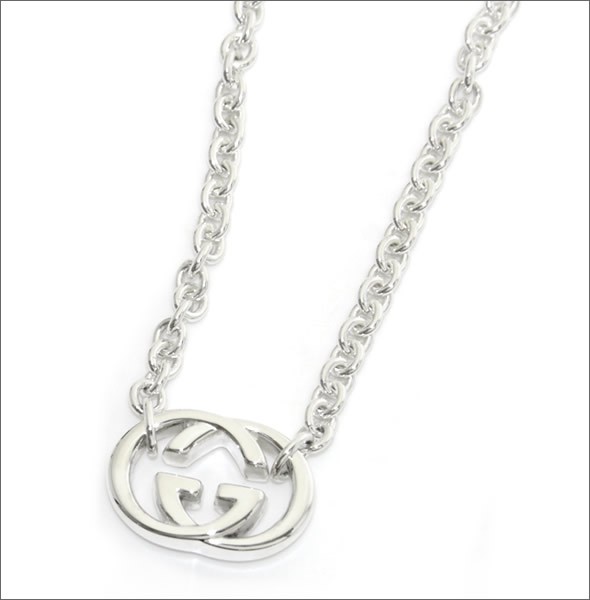 グッチ  シルバーブリット ペンダント ネックレス 190489-J8400-8106