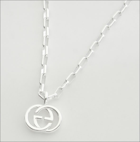 グッチ  インターロッキングG ペンダント ネックレス （リンクチェーン） 295710-J8400-8106