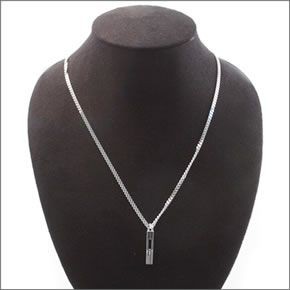 グッチ  スモールカットアウト Gモチーフ ゴルメットチェーン ネックレス/ペンダント 225055-J8400-8106