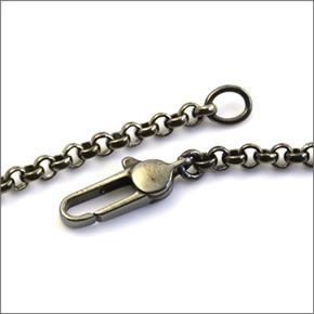 グッチ  ヴィンテージgucci トレードマーク エンボス エイジドパラジウム ネックレス/ペンダント 310539 J8400 8110 YBB310539001