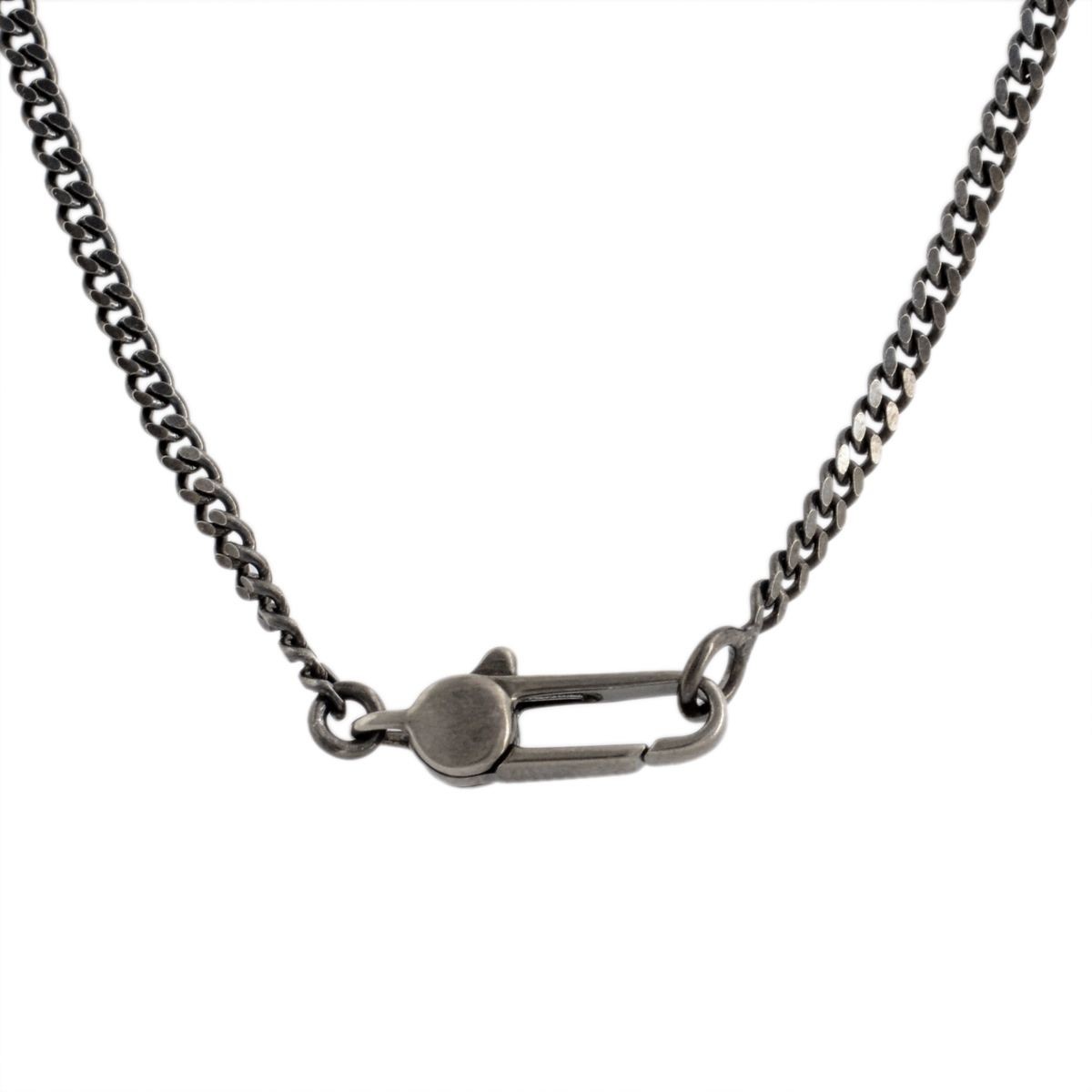 グッチ GUCCI 310481-J89L0-8518 DIAMANTISSIMA ディアマンティッシマ エイジドパラジウム メンズ ペンダント ネックレス