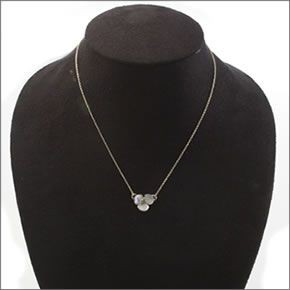 ケイトスペード DISCO PANSY Mini Pendant パンジーモチーフ クリスタル・ビジュー ペンダント/ネックレス　 WBRU6731-110