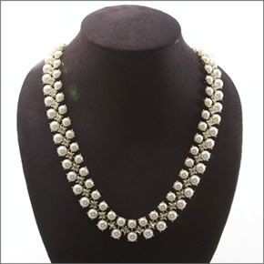 ケイトスペード TWINKLING FETE Collar Necklace パール×スワロフスキー・クリスタル カーラー ネックレス WBRU9836-143