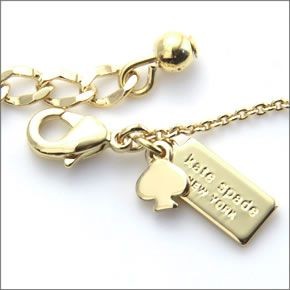 ケイトスペード WBRUA448-008 OUT OF THE BAG Pendant 猫モチーフ ブルーアイズ キャット ブラックパヴェ・クリスタル ペンダント/ネックレス