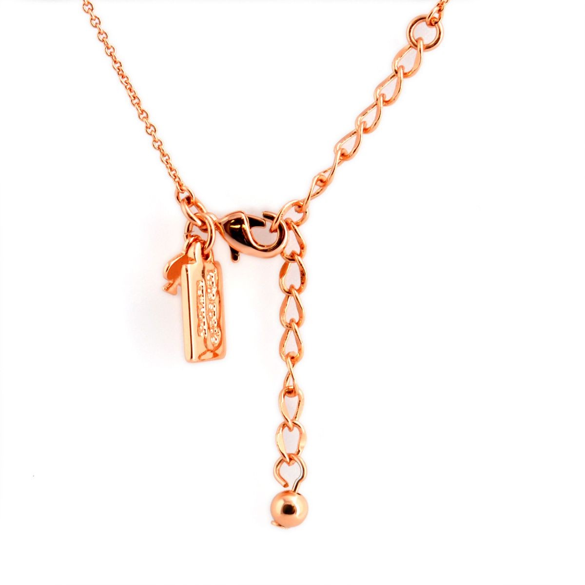 ケイトスペード Kate Spade WBRUC073-704 Clear/Rose Gold スペード パヴェ ネックレス/ペンダント Signature Spade  Spade Necklace
