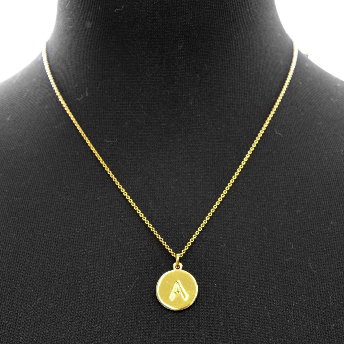 ケイトスペード Kate Spade WBRU7615-711 Gold one in a million イニシャル 「A」 ペンダント ネックレス