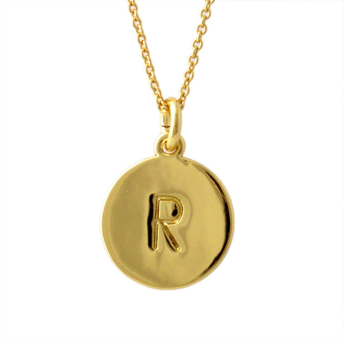 ケイトスペード Kate Spade WBRU7662-711 Gold one in a million イニシャル 「R」 ペンダント ネックレス