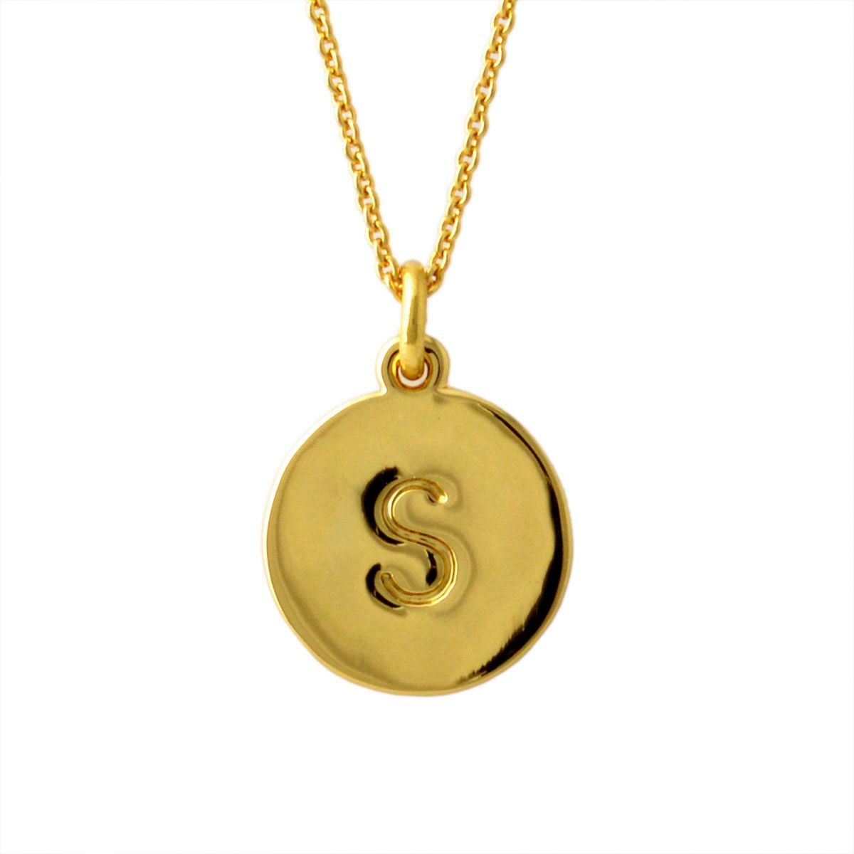 ケイトスペード Kate Spade WBRU7663-711 Gold one in a million イニシャル 「S」 ペンダント ネックレス