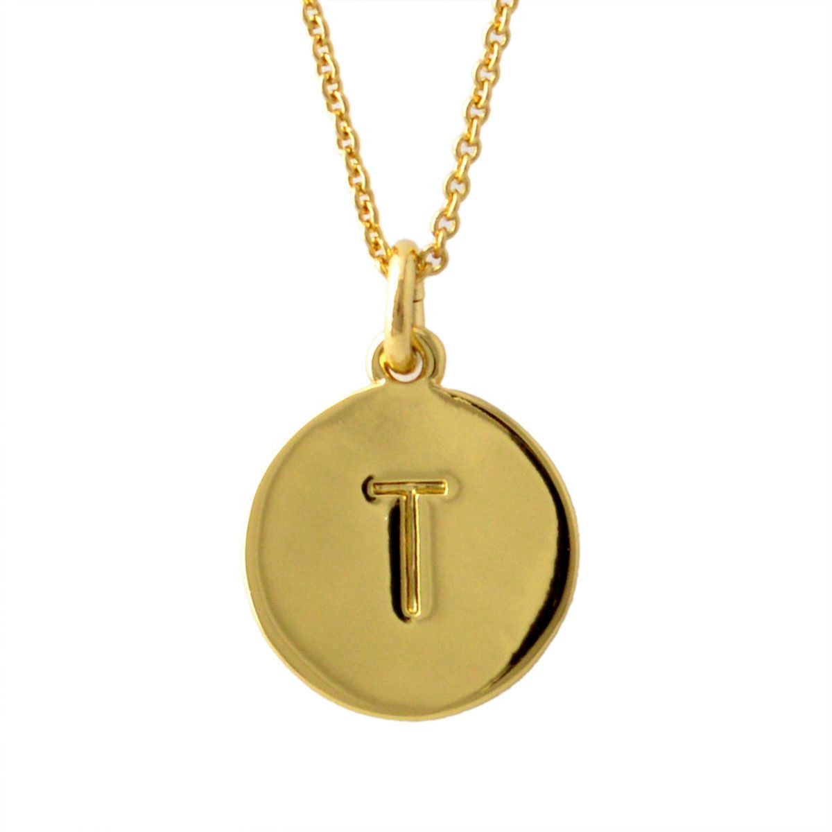 ケイトスペード Kate Spade WBRU7664-711 Gold one in a million イニシャル 「T」 ペンダント ネックレス