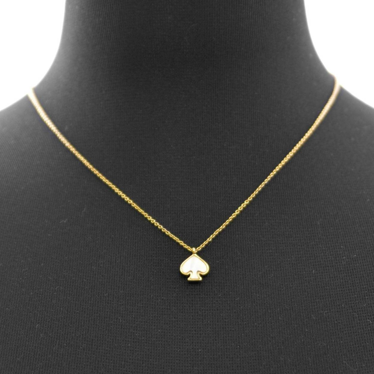 ケイトスペード Kate Spade WBRUD616-143 Cream Multi スペード型 ネックレス ペンダント Signature Spade Mini Pendant