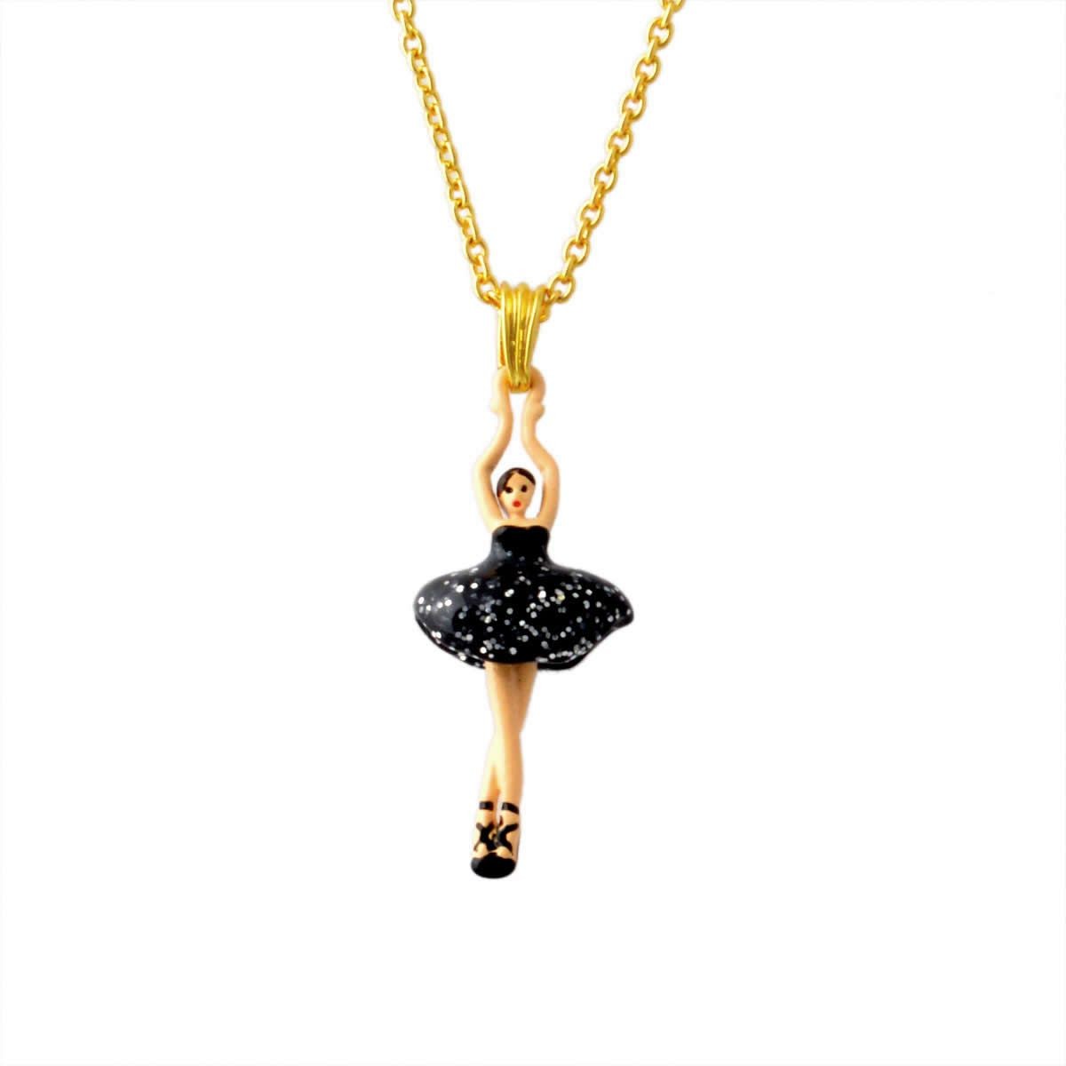 レネレイド Les Nereides AEMDD301/5 バレリーナモチーフ パドゥドゥ ミニ ネックレス ペンダント MINI PAS DE DEUX