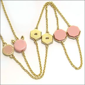 マークバイマークジェイコブス Octi　Bolt　Medley　Necklace ボルトモチーフに扮したキャット・アイコンが可愛いネックレス　≪2014SS≫ M0002674-824
