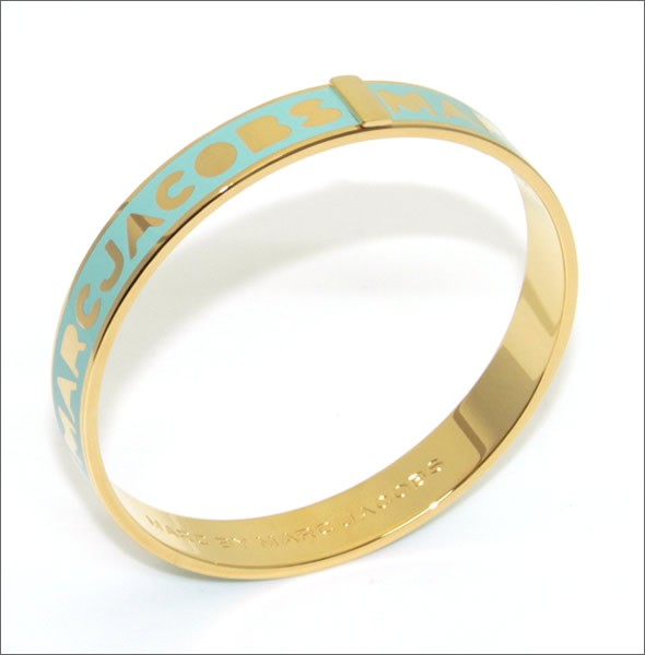 マークバイマークジェイコブス Classic Marc Logo Bangle クラシックマーク ロゴ バングル M0002765-314 S/M　81738 Dusty Jade Green