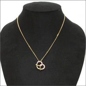 マークバイマークジェイコブス Sweet Pretzel Pendant スイート・プレッツェルモチーフ　ペンダント ネックレス M0004218-650 NUDE