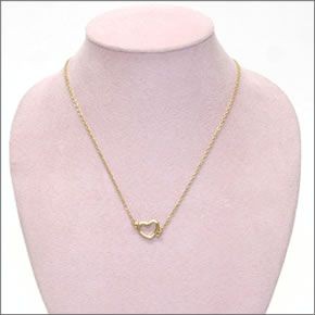 マークバイマークジェイコブス Open Heart Pendant オープンハート ペンダント ネックレス M0004675-711  80096 ORO