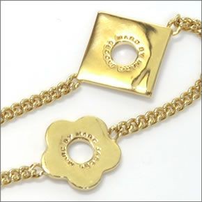 マークバイマークジェイコブス M0006472-711 ORO Diamond and Daisy Medley Necklace ダイアモンド&デイジー ロゴ メドレー ロング ネックレス/ペンダント